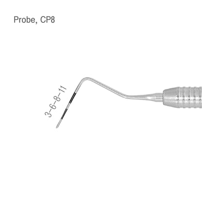 Osung CP8 Dental Probe Single End Premium -BPCP8