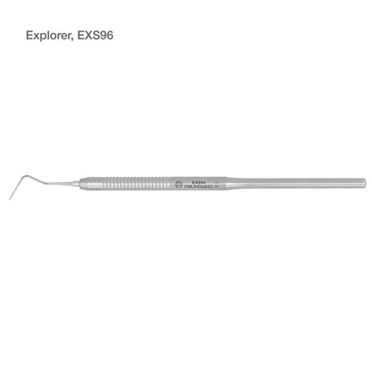 Osung #96 Dental Explorer Metal Handle Premium -EXS96