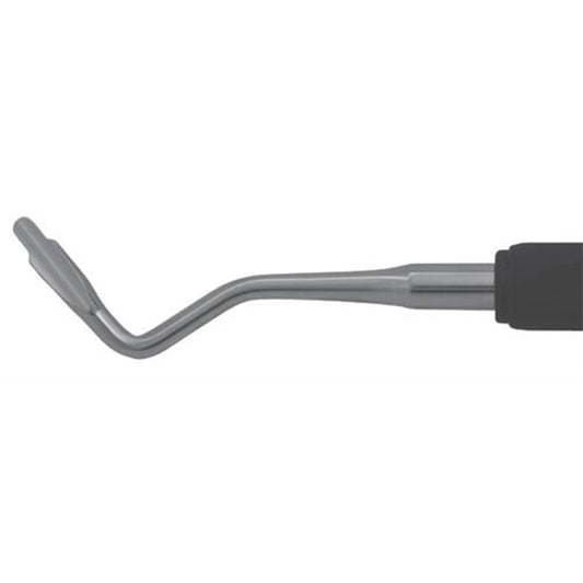Dental Curved Luxating Elevator L, Anterior 5.0 mm, Dual Edge