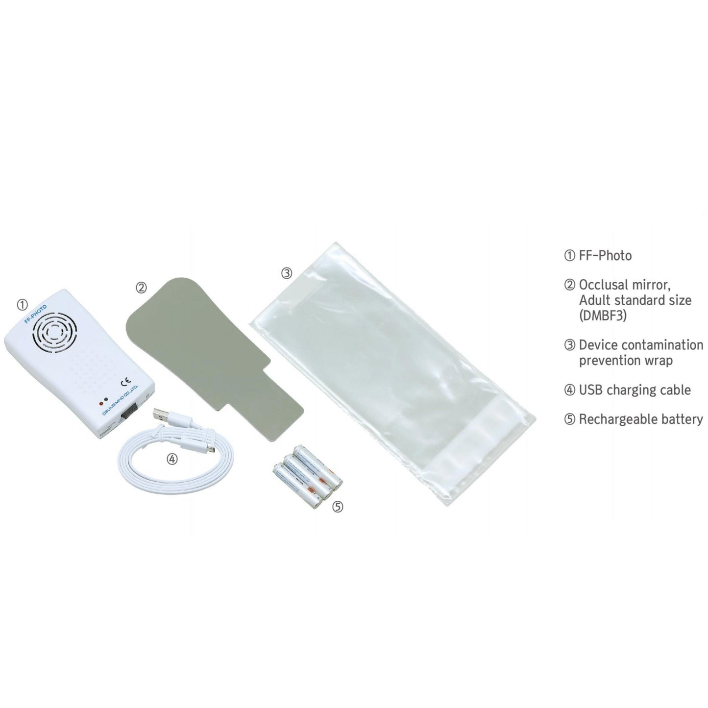 Fog Free Intra Oral Photo mirror System, DMBF-110